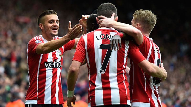 Southampton kalahkan Liverpool pada semifinal pertama Piala Liga Inggris. Copyright: Internet